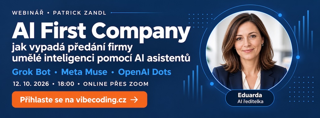 Webinář osobní AI asistenti: Grok Bot, Meta Muse a OpenAI Dots a jak je využít
